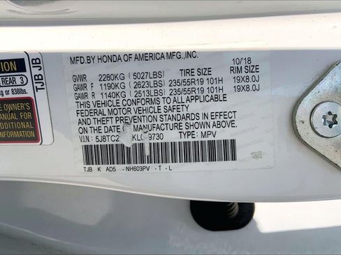 Used 2019 Acura RDX w/ Technology Package AWD/4WD image 33