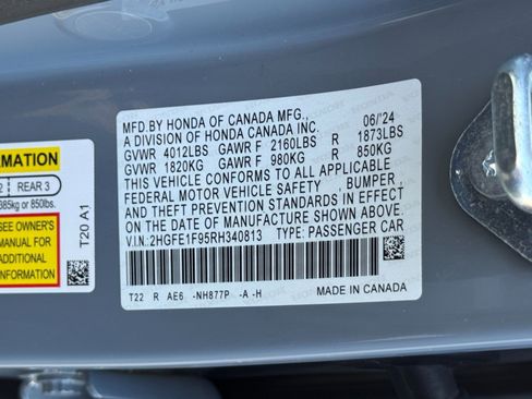 Used 2024 Honda Civic Touring image 46