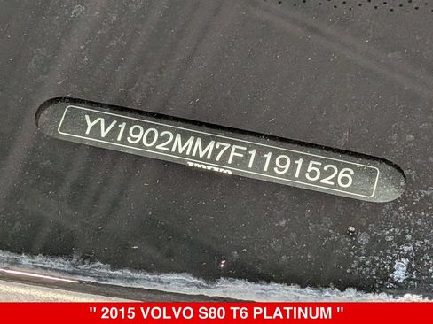 Used 2015 Volvo S80 T6 Platinum w/ Inscription Package AWD/4WD image 37