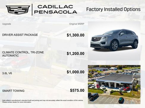 New 2026 Cadillac XT5 Premium Luxury w/ Driver Assist Package image 3