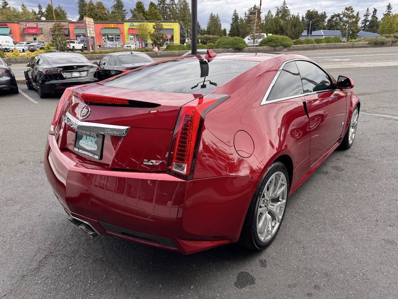 Used 2013 Cadillac CTS V w/ Wood Trim Package RWD image 9
