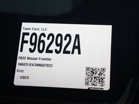 Used 2022 Nissan Frontier SV w/ Technology Package AWD/4WD image 31