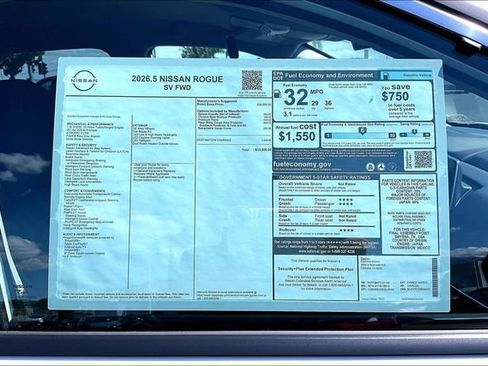 New 2026 Nissan Rogue SV image 13