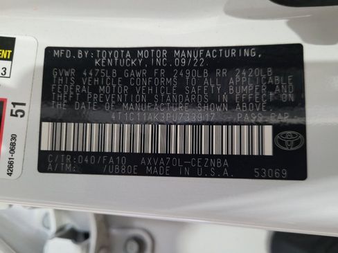 Used 2023 Toyota Camry LE FWD image 33