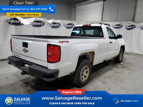 Used 2016 Chevrolet Silverado 1500 W/T w/ Trailering Package AWD/4WD image 4