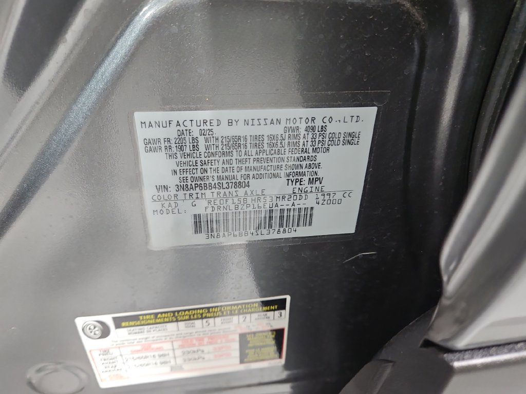 Certified 2025 Nissan Kicks S AWD/4WD image 30