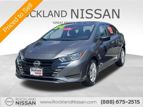 Certified 2024 Nissan Versa S w/ Trunk Package FWD image 1
