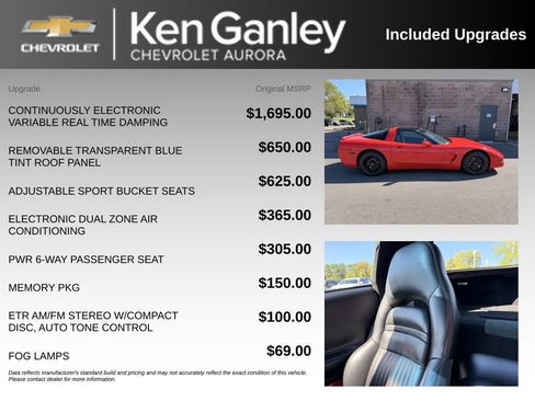Used 1997 Chevrolet Corvette Coupe w/ Memory Pkg RWD image 6