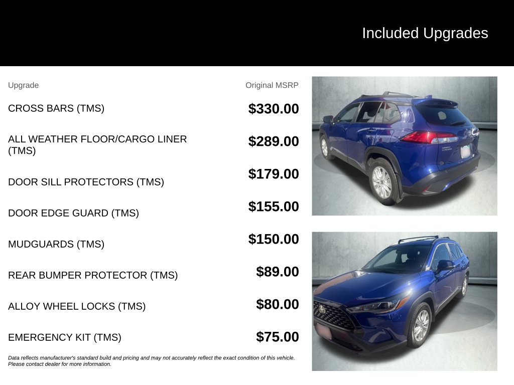 Used 2024 Toyota Corolla Cross LE AWD/4WD image 3
