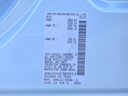 Used 2025 Nissan Altima 2.5 SR w/ SR Premium Package image 35