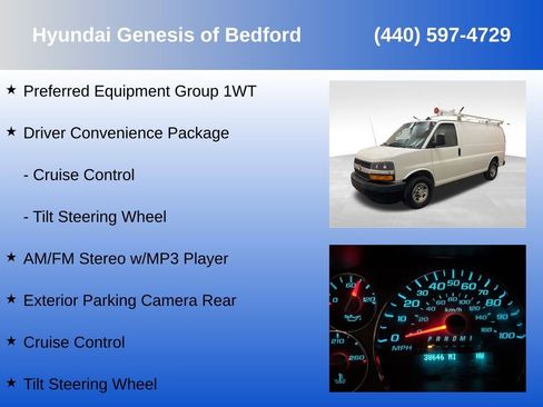 Used 2023 Chevrolet Express 2500 w/ Driver Convenience Package RWD image 7