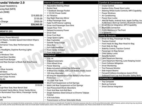 Used 2019 Hyundai Veloster 2.0 image 3