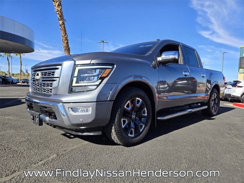 Used 2021 Nissan Titan Platinum Reserve w/ Moonroof Package image 2