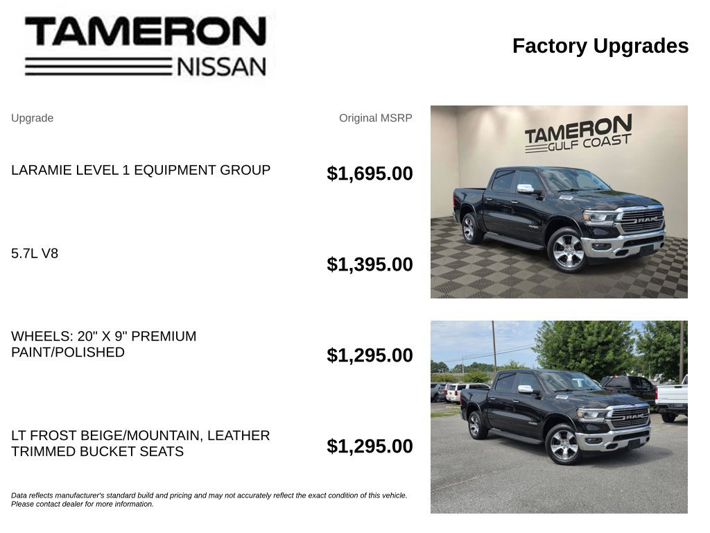 Used 2019 RAM 1500 Laramie AWD/4WD image 6
