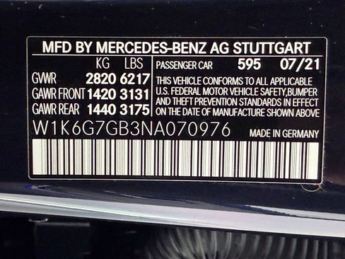 Certified 2022 Mercedes-Benz S 580 4MATIC Sedan image 19