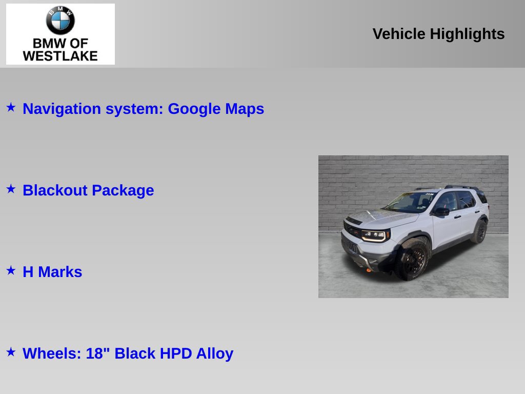 Used 2026 Honda Passport TrailSport image 4