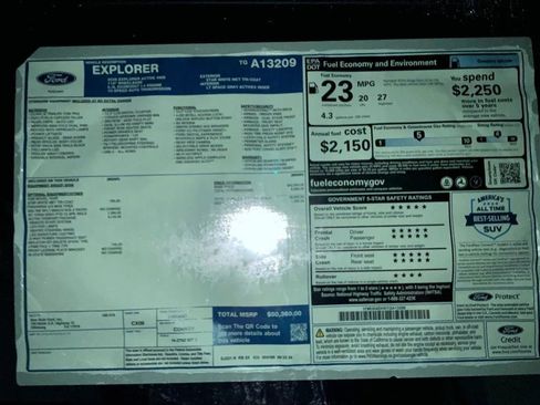 New 2026 Ford Explorer Active w/ Active Comfort Package image 35