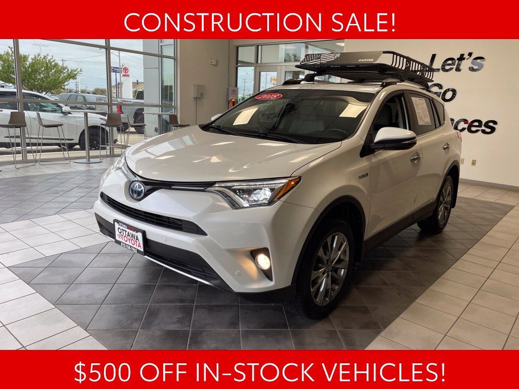Used 2018 Toyota RAV4 Limited AWD/4WD image 2