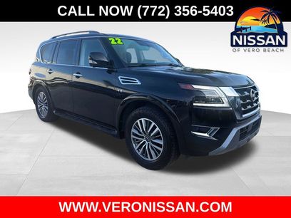 Used 2021 Nissan Armada SL w/ Captain's Chairs Package