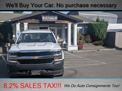 Used 2017 Chevrolet Silverado 1500 W/T w/ Trailering Package image 3