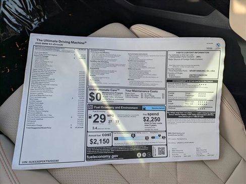 New 2026 BMW X3 xDrive30 w/ Premium Package image 18