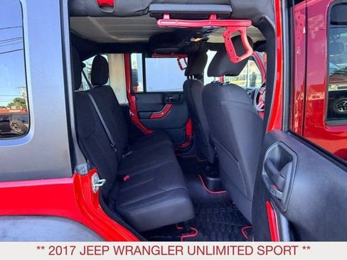 Used 2017 Jeep Wrangler Unlimited Sport w/ Quick Order Package 24S AWD/4WD image 20