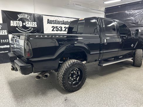 Used 2016 Ford F350 Platinum w/ Platinum Package AWD/4WD image 6