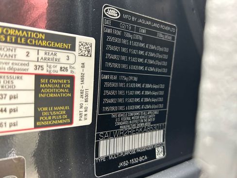 Used 2019 Land Rover Range Rover Sport Supercharged AWD/4WD image 37