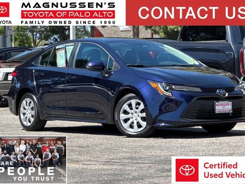 Certified 2025 Toyota Corolla LE FWD image 1