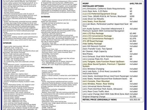 Used 2019 Chevrolet Silverado 1500 LTZ w/ LTZ Plus Package image 20