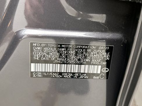 Used 2023 Lexus IS 350 F Sport w/ Memory Package AWD/4WD image 24