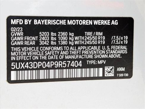 Certified 2023 BMW X3 sDrive30i w/ Premium Package RWD image 20