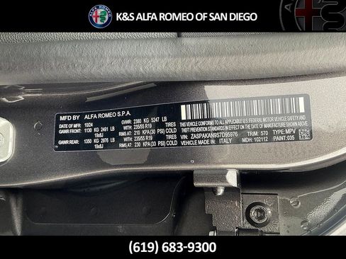 New 2025 Alfa Romeo Stelvio Sprint image 13