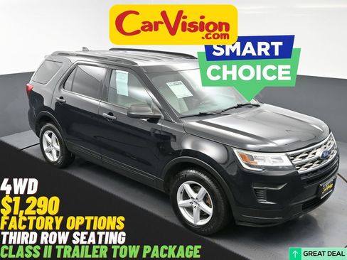 Used 2018 Ford Explorer 4WD w/ Class II Trailer Tow Package image 1