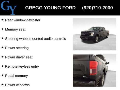 Used 2018 Ford F150 Lariat w/ Equipment Group 502A Luxury AWD/4WD image 13