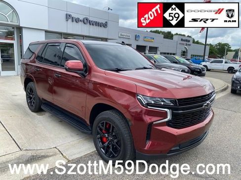 Used 2023 Chevrolet Tahoe RST w/ RST Performance Edition AWD/4WD image 1