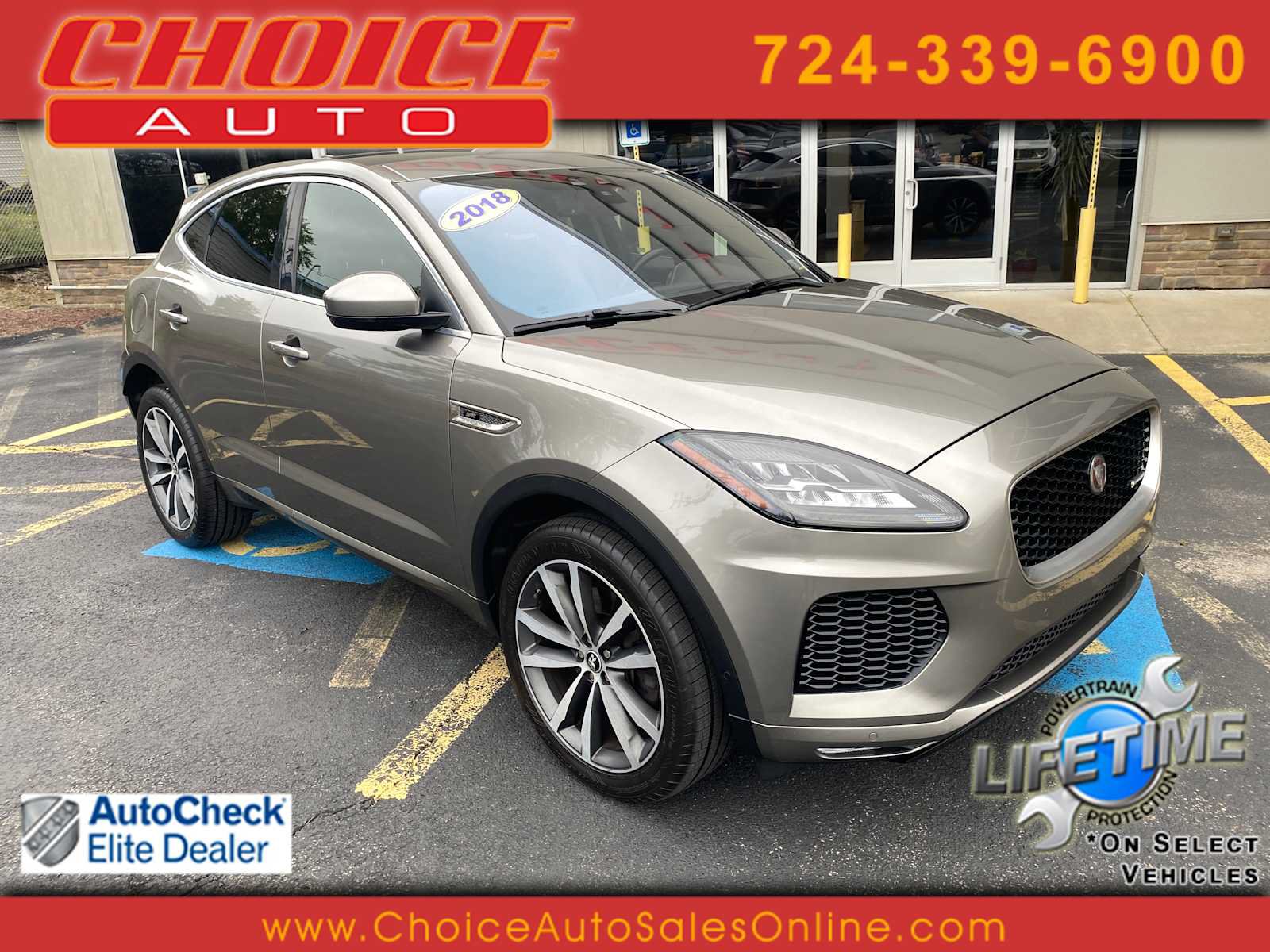 Used 2018 Jaguar E-PACE R-Dynamic SE AWD/4WD image 1