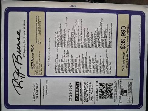 Used 2023 Acura RDX A-Spec image 28