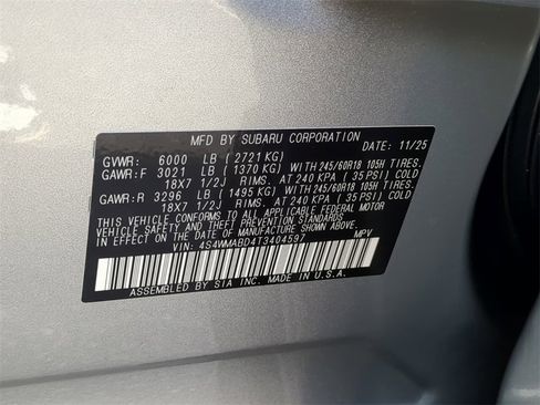 New 2026 Subaru Ascent Premium image 32