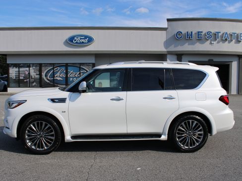 Used 2019 INFINITI QX80 Luxe w/ 22" Wheel Package RWD image 1