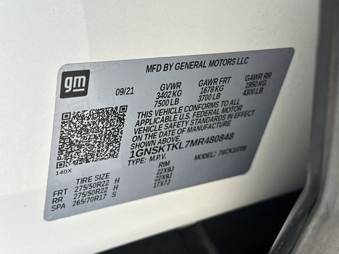 Used 2021 Chevrolet Tahoe High Country image 30