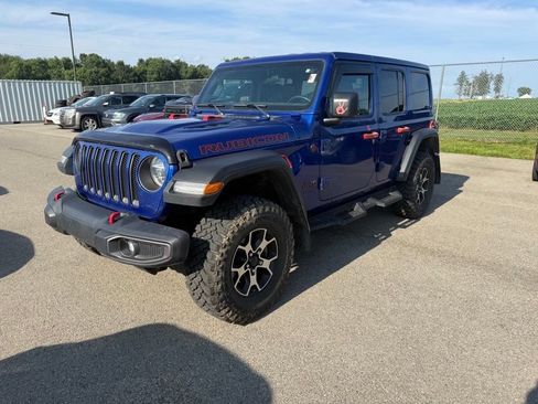 Used 2020 Jeep Wrangler Unlimited Rubicon w/ LED Lighting Group AWD/4WD image 2
