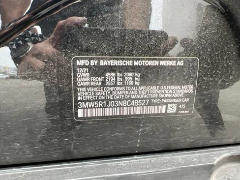 Used 2022 BMW 330i Sedan w/ Driving Assistance Package RWD image 11