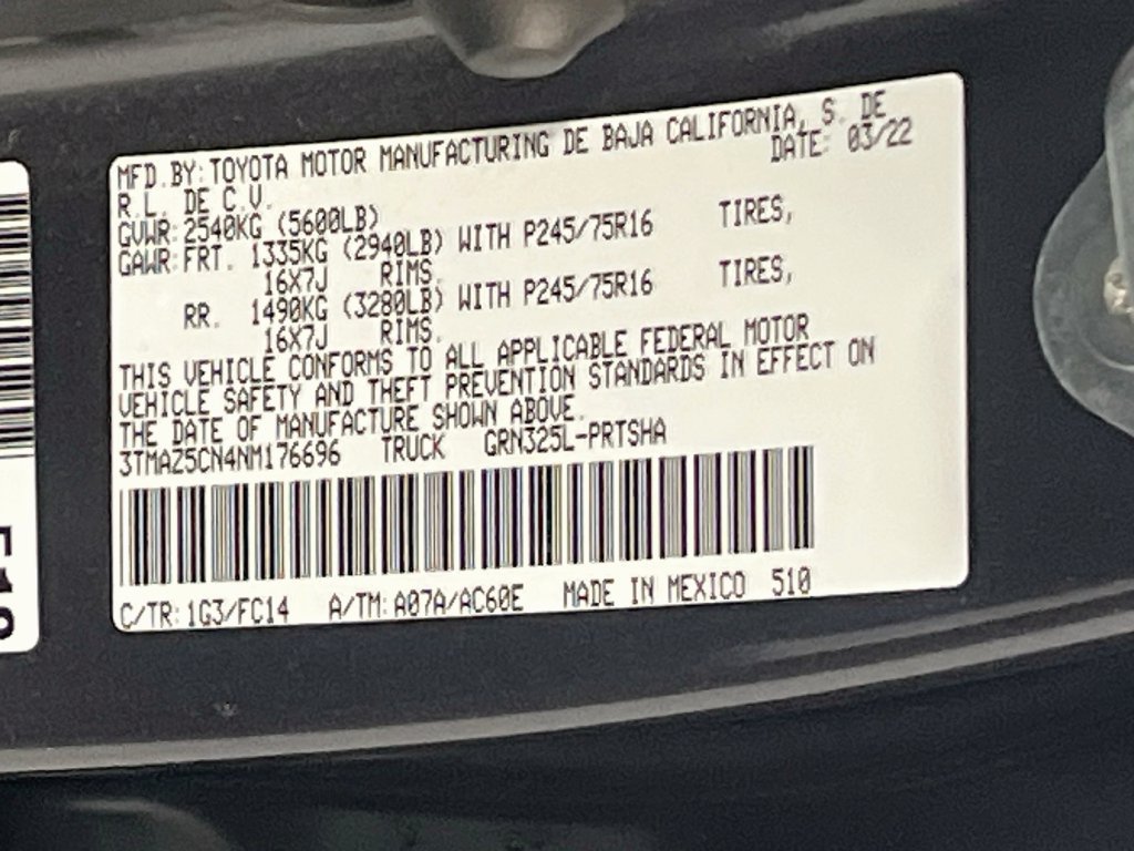 Used 2022 Toyota Tacoma SR5 RWD image 31