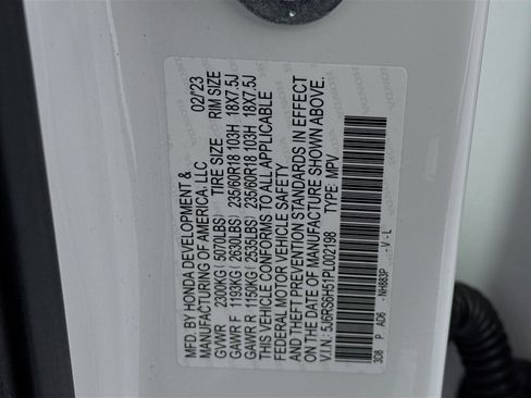 Certified 2023 Honda CR-V Sport image 32