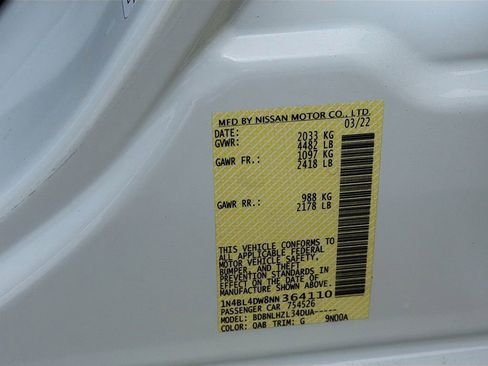 Used 2022 Nissan Altima 2.5 SV image 33