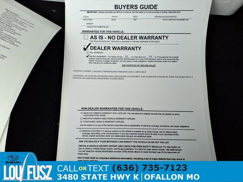 Certified 2025 Subaru Ascent Touring image 36