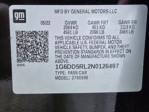 Used 2022 Cadillac CT4 V w/ Navigation Package RWD image 24