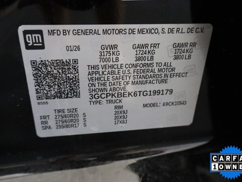 Used 2026 Chevrolet Silverado 1500 Custom AWD/4WD image 35
