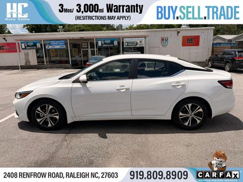 Used 2021 Nissan Sentra SV FWD image 3